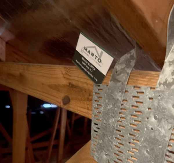 Marto Building Inspections Shane Martin business card